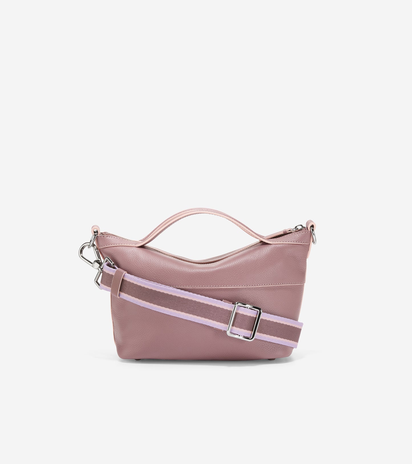 U06449-Astoria Duffle Crossbody-Twilight Mauve