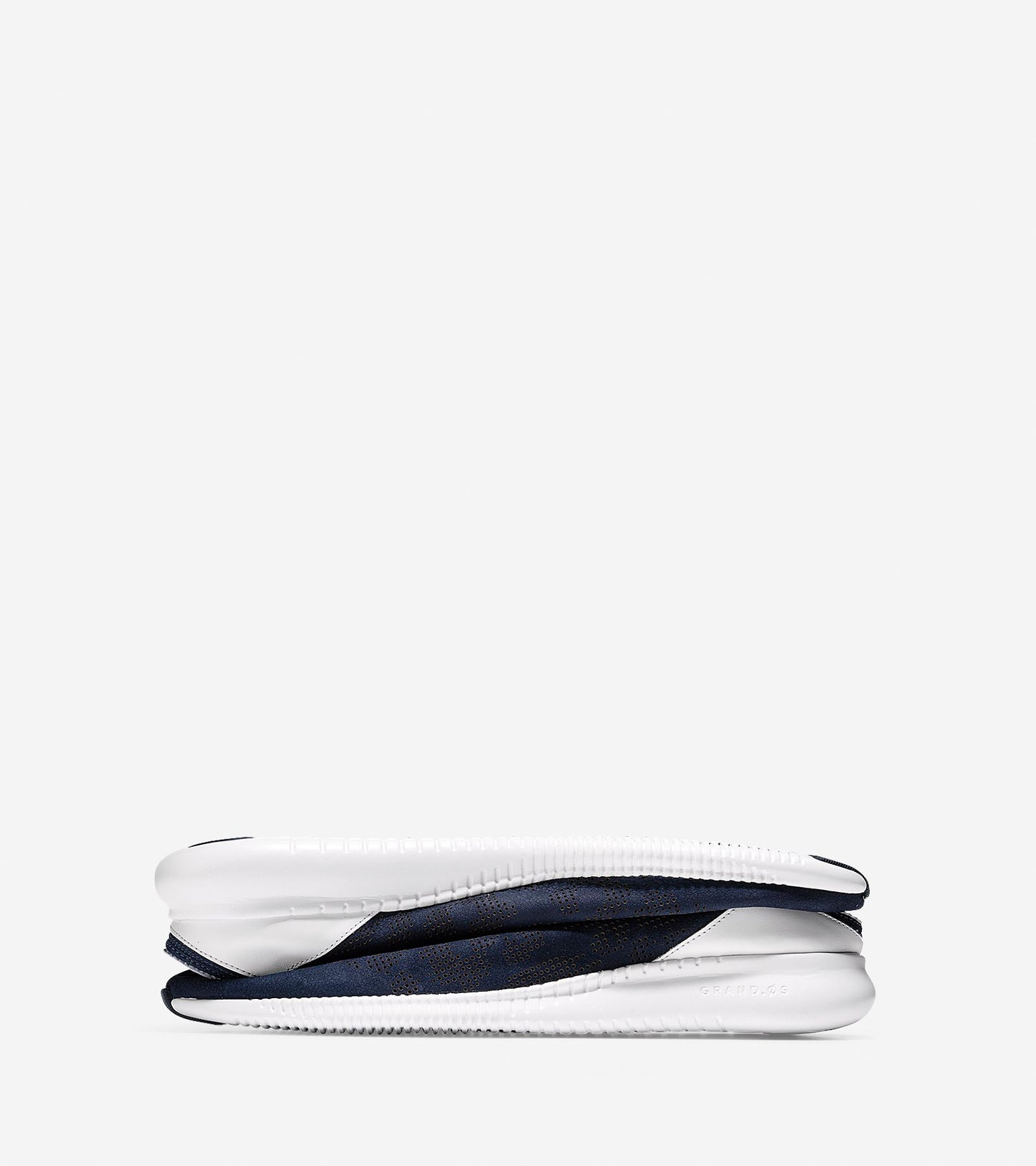 ColeHaan-StudiøGrand Pack-and-Go Sneaker-w07723-Marine Blue Perforated Ocelot Print Nubuck