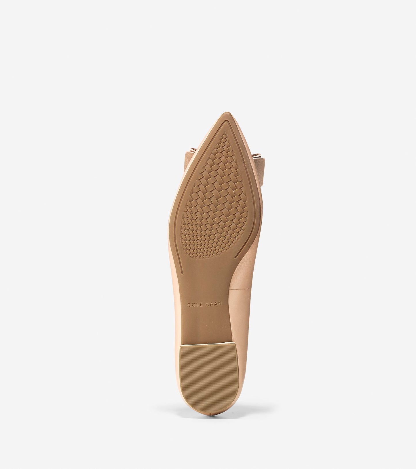 ColeHaan-Tali Bow Skimmer Flat-w09853-Nude