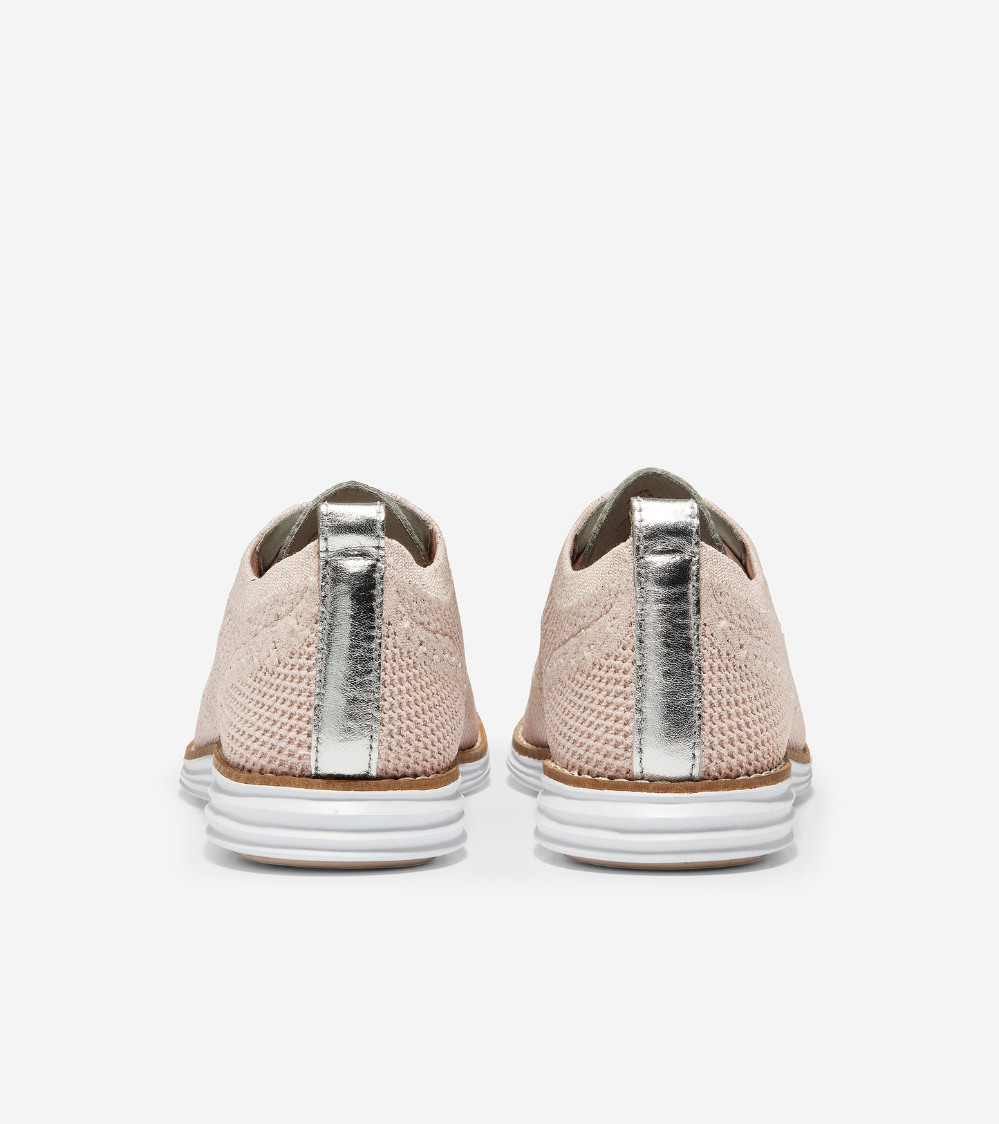 ColeHaan-ØriginalGrand Wingtip Oxford -w11506-Peach Blush Stitchlite™-Argento
