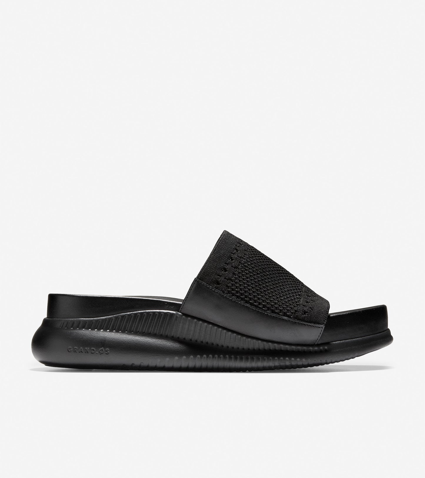 ColeHaan-2.ZERØGRAND Slide Sandal (30mm)-w12426-Black Stitchlite™