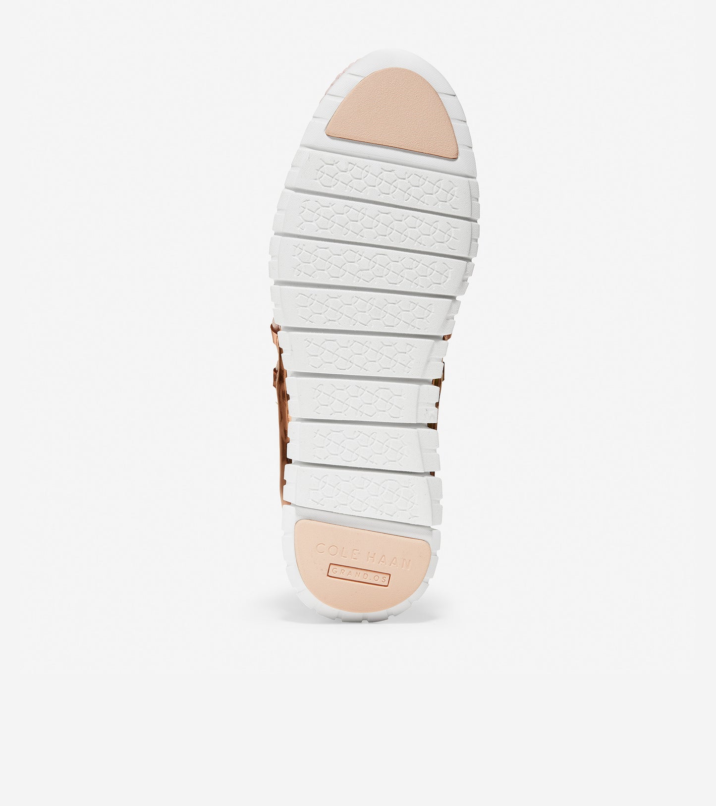 ColeHaan-ZERØGRAND Quilted Sneaker-w12918-Peach Blush-rose Gold Metallic