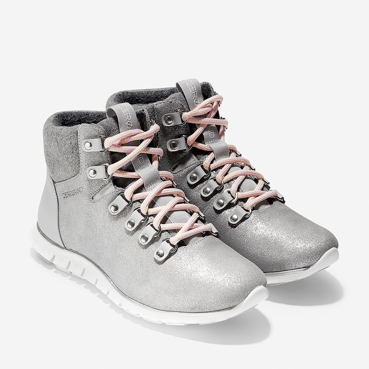 ColeHaan-ZERØGRAND Hiker Boot-w14043-Argento Suede
