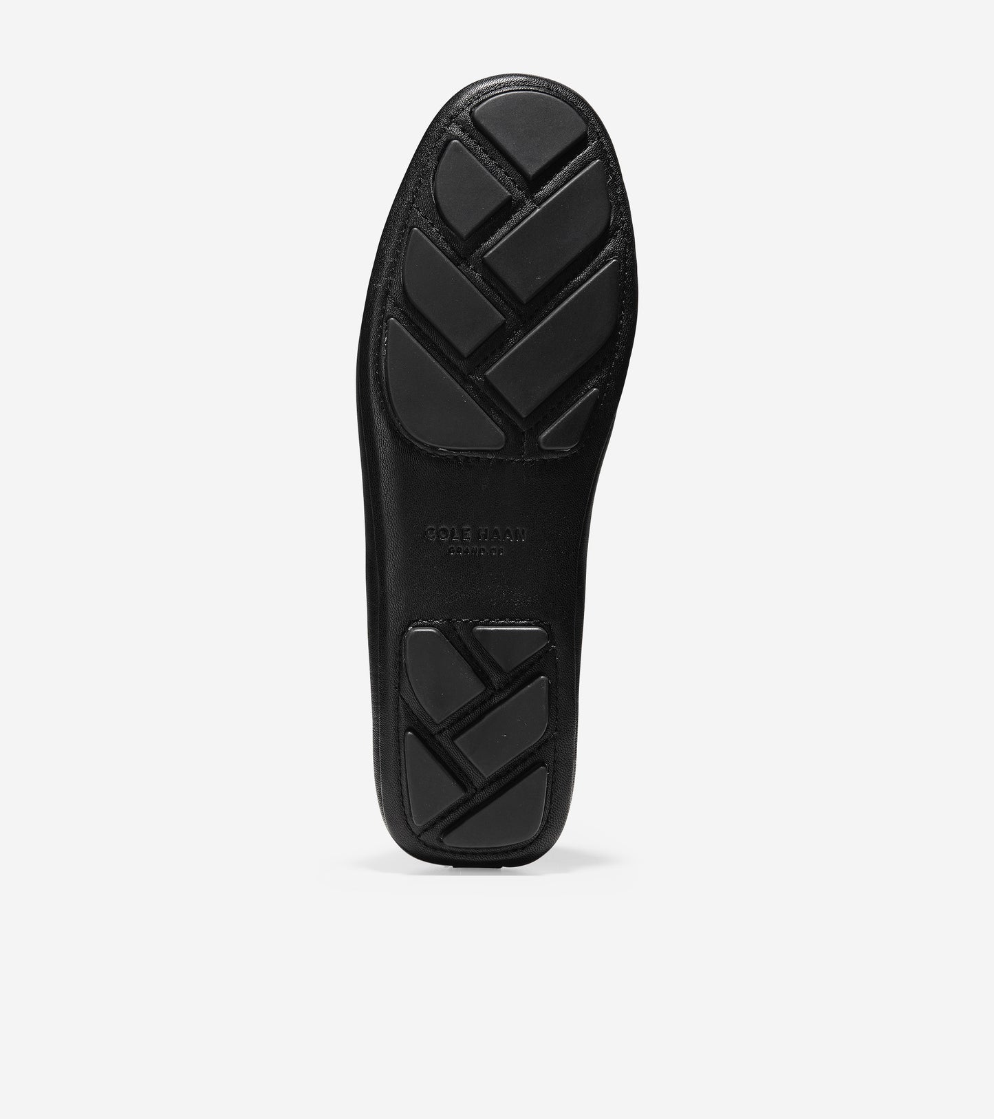 ColeHaan-Odette Driverina Braided Flat-w14045-Black Leather