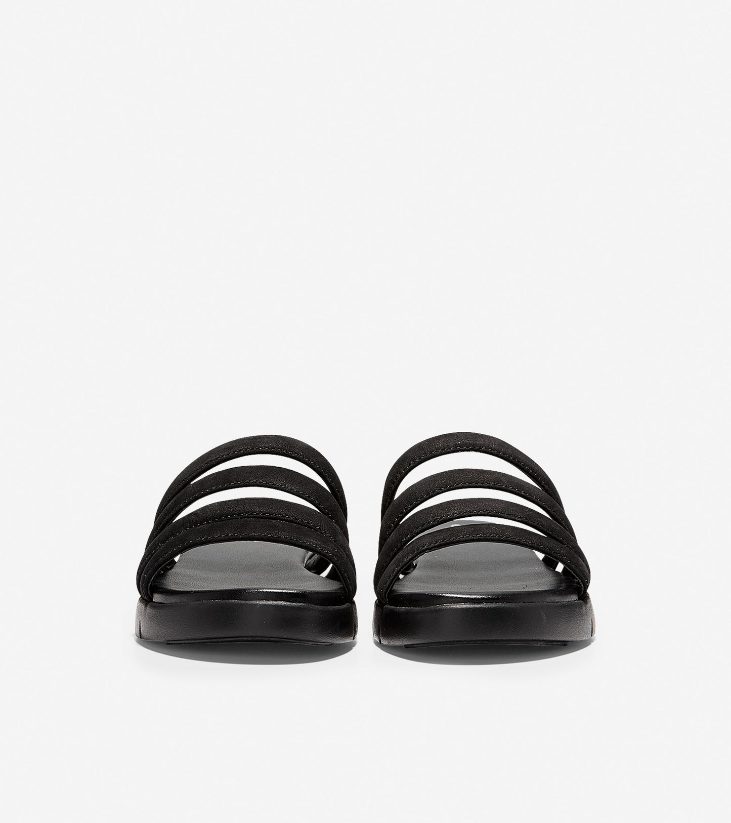 ColeHaan-ZERØGRAND Multi Strap Sandal-w14664-Black Leather-Black