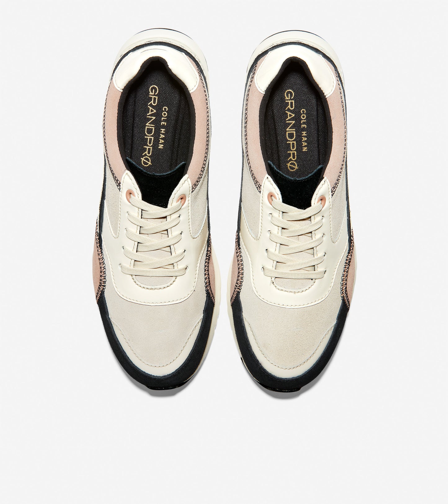 ColeHaan-GrandPrø Downtown Sneaker-w15446-Ivory Roccia-Black-Rose