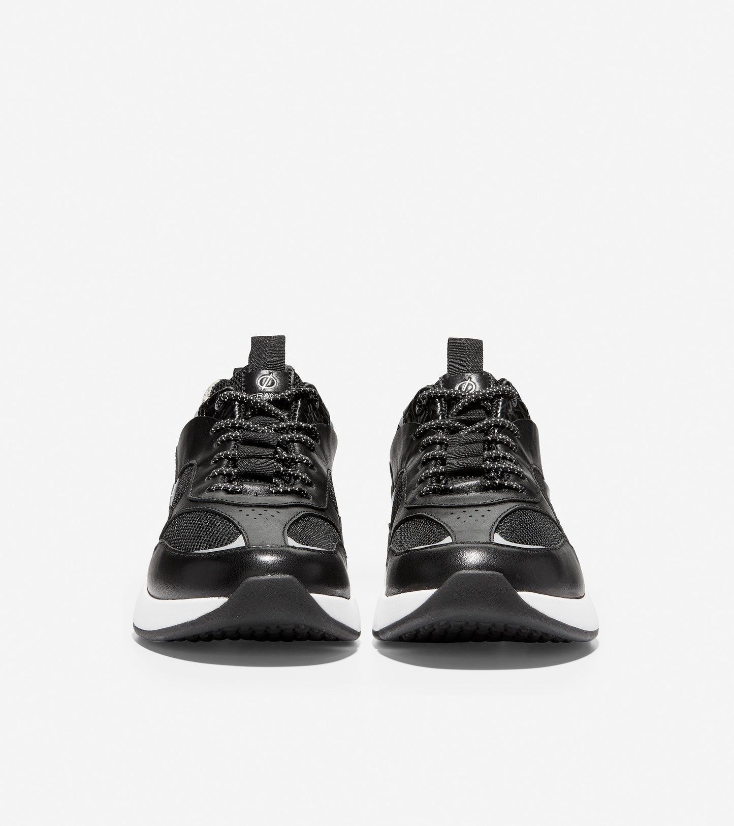 ColeHaan-ZERØGRAND City Trainer-w15471-Black-White Croc Print