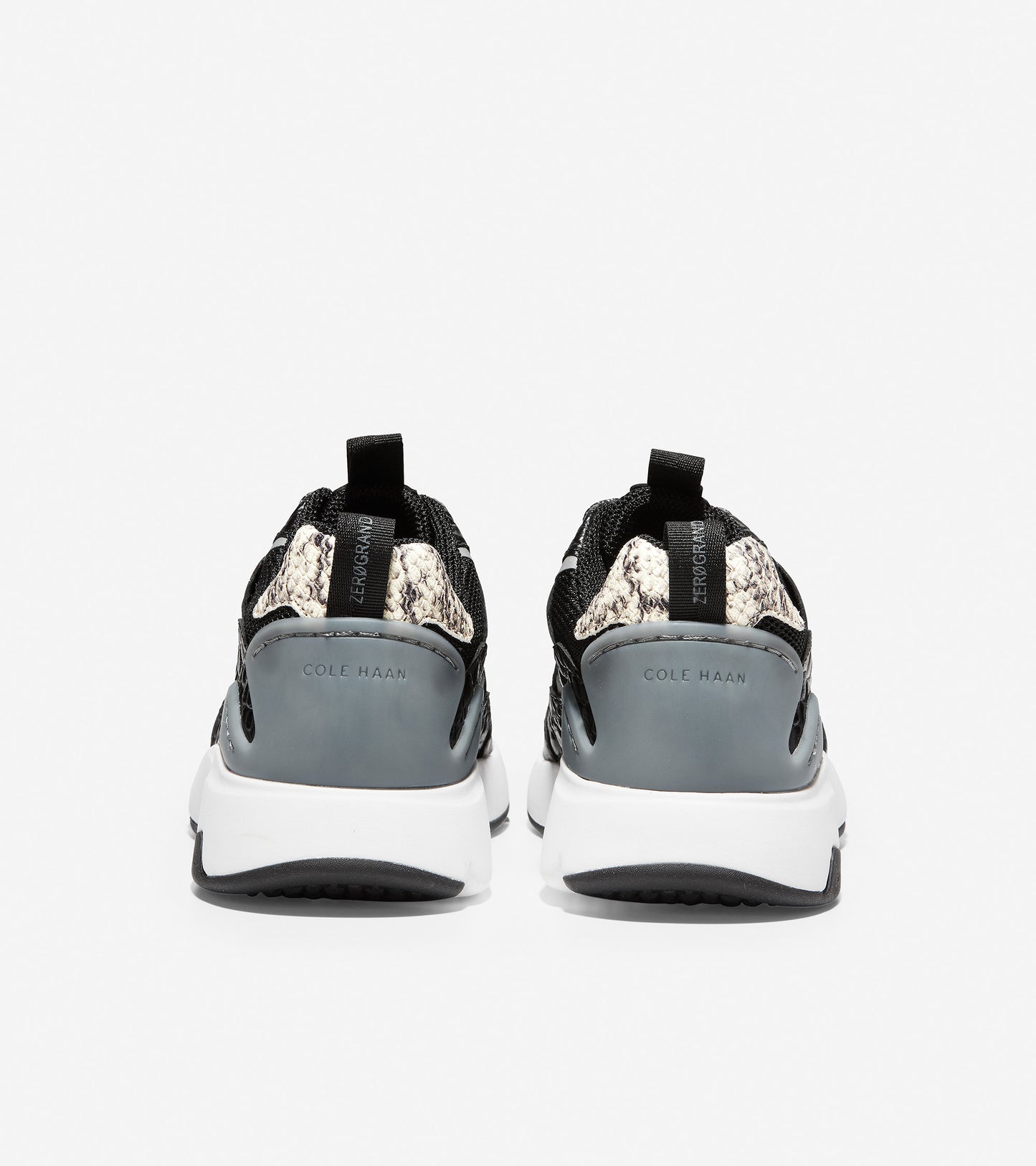 ColeHaan-ZERØGRAND City Trainer-w15471-Black-White Croc Print
