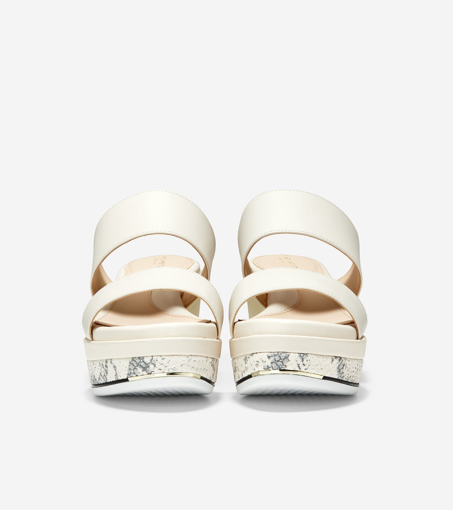 ColeHaan-Grand Ambition Flatform Slide Sandal-w16898-Ivy Leather-Python Print