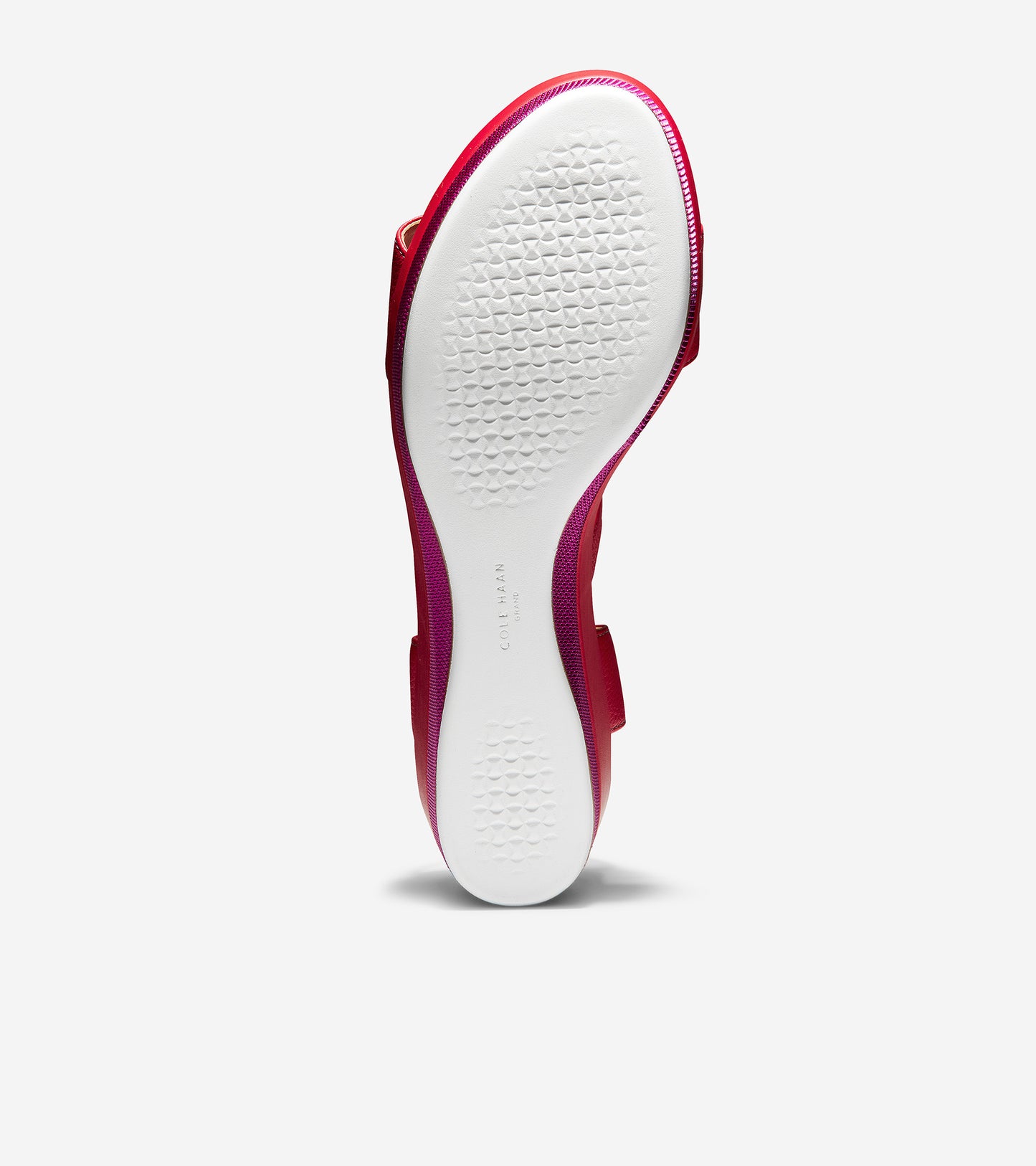 ColeHaan-Grand Ambition Flatform Sandal-w18224-Tango Red Tumbled Leather