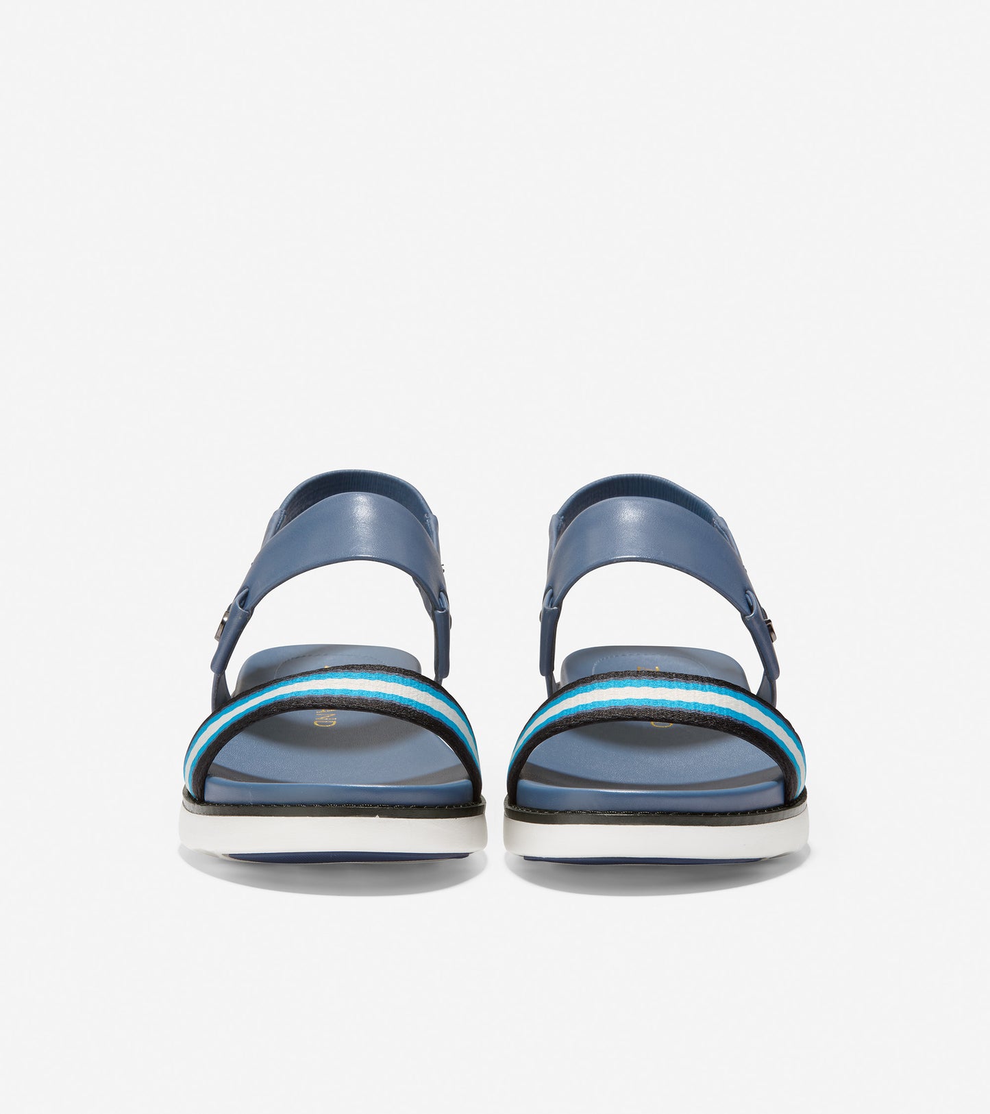 ColeHaan-ZERØGRAND Global Double Band Sandal-w19400-Vintage Indigo Leather-Ivory