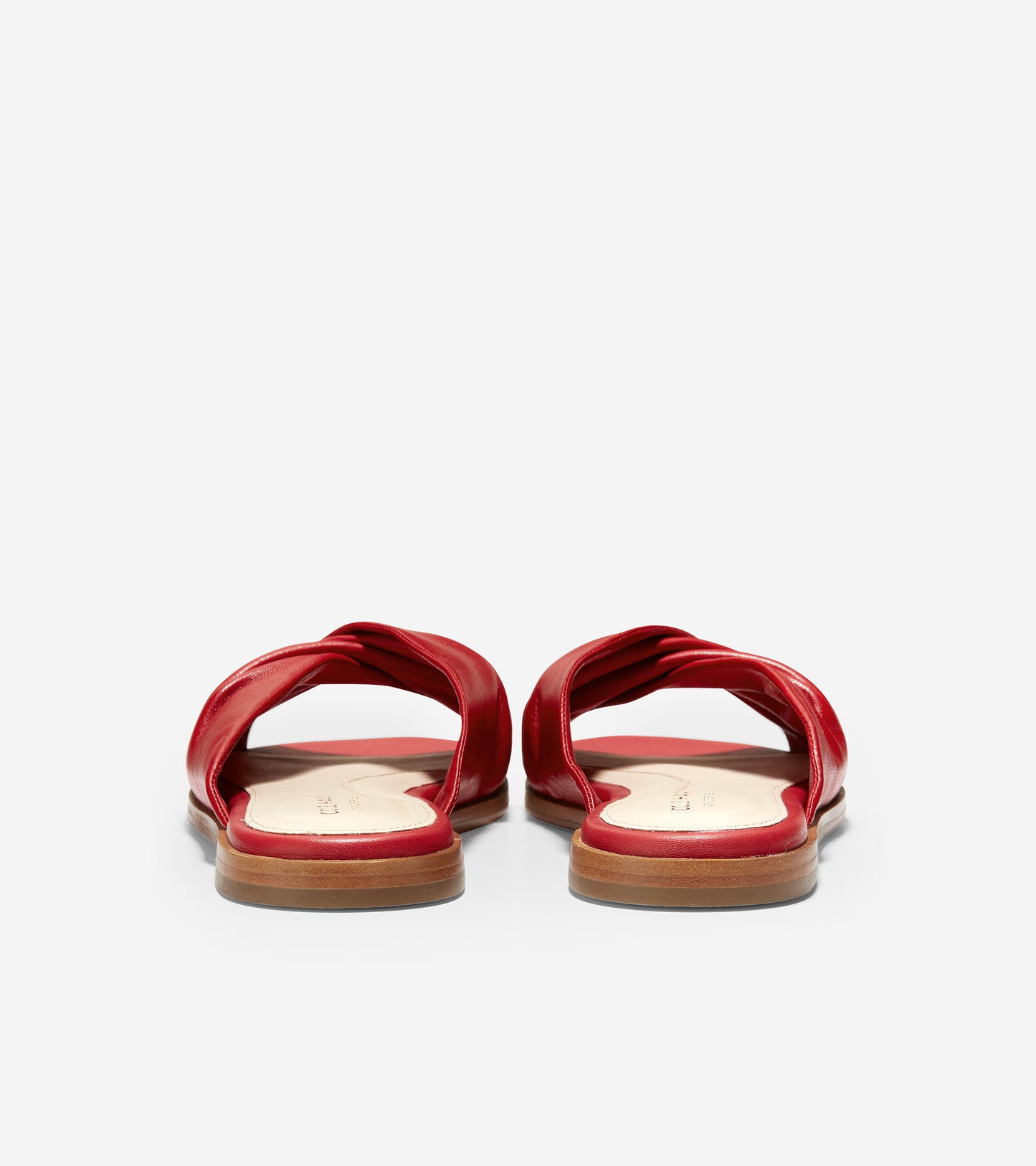 ColeHaan-Alyx Slide Sandal-w19445-Tango Red Leather
