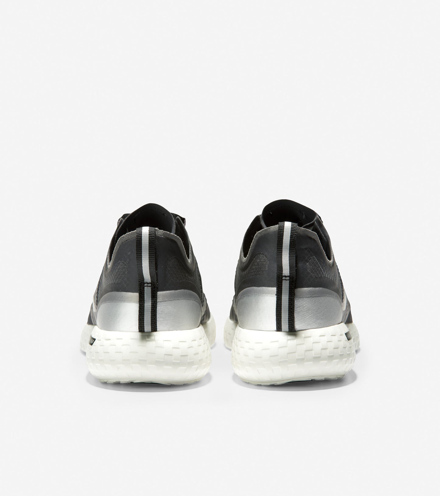 ColeHaan-ZERØGRAND Outpace Running Shoe-w19468-Black-Silver-Optic White