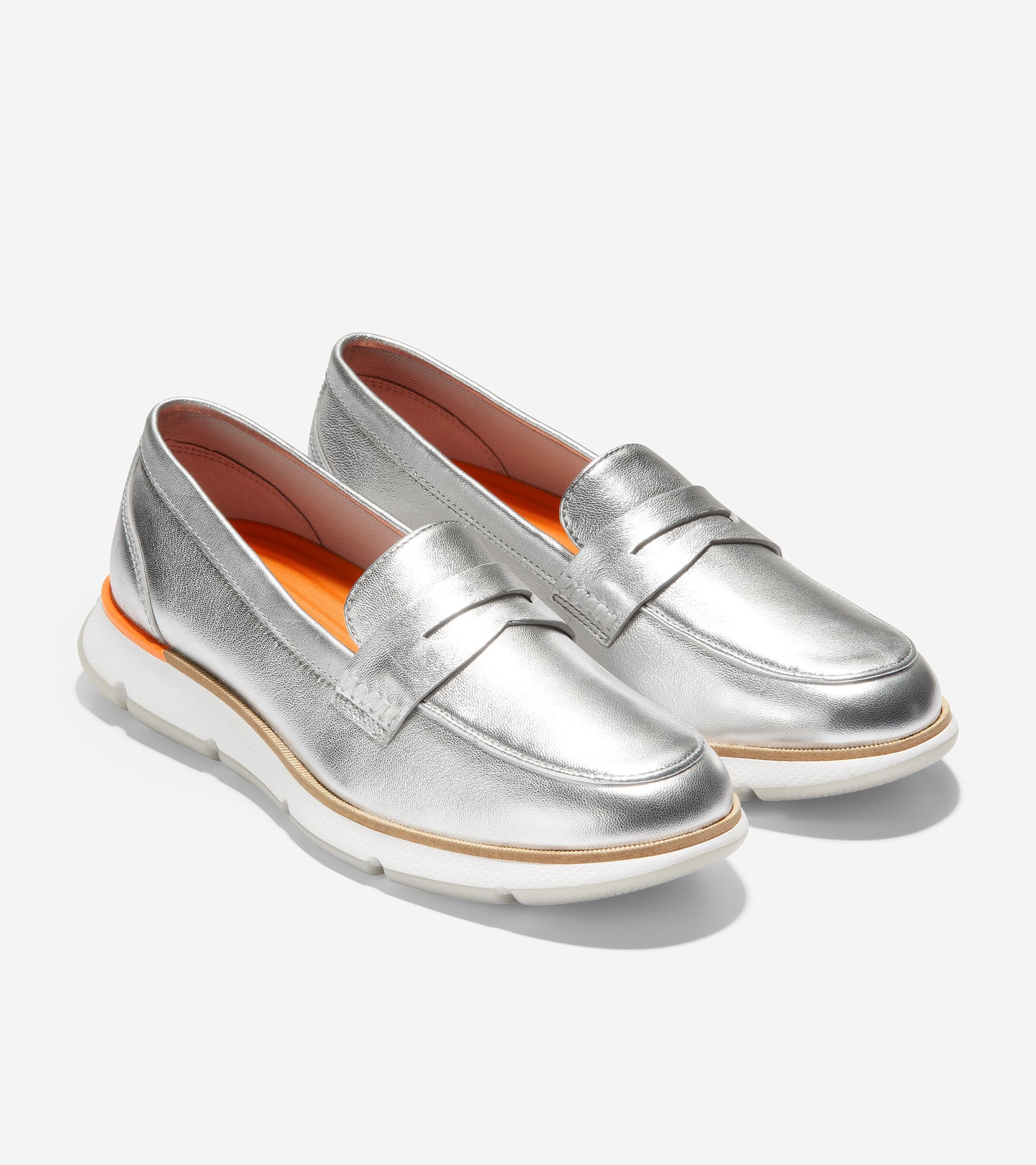 ColeHaan-4.ZERØGRAND Loafer-w21332-Silver