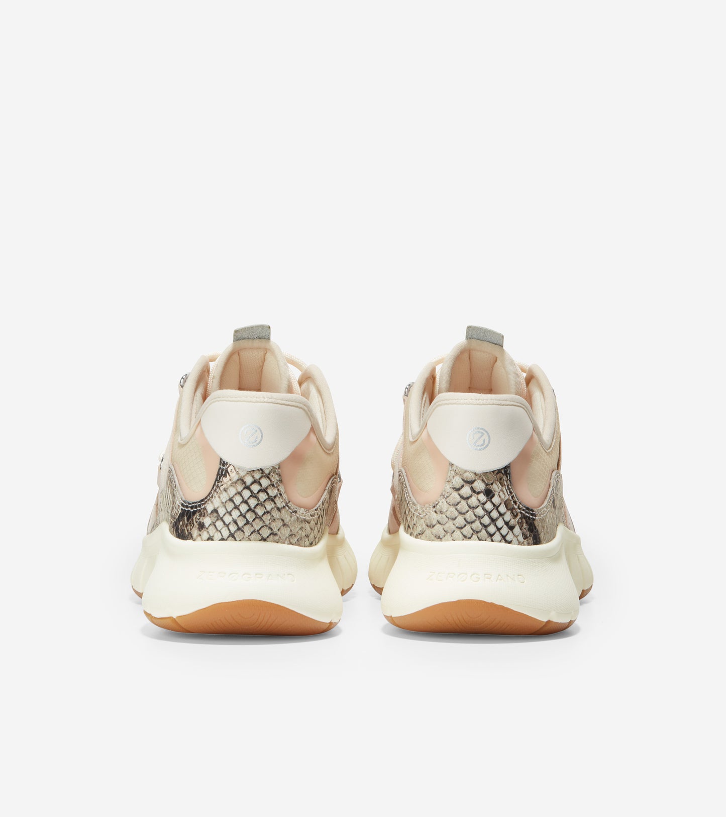 ColeHaan-ZERØGRAND Flex Lace Up Sneaker-w21688-Soft Metal Snake Print