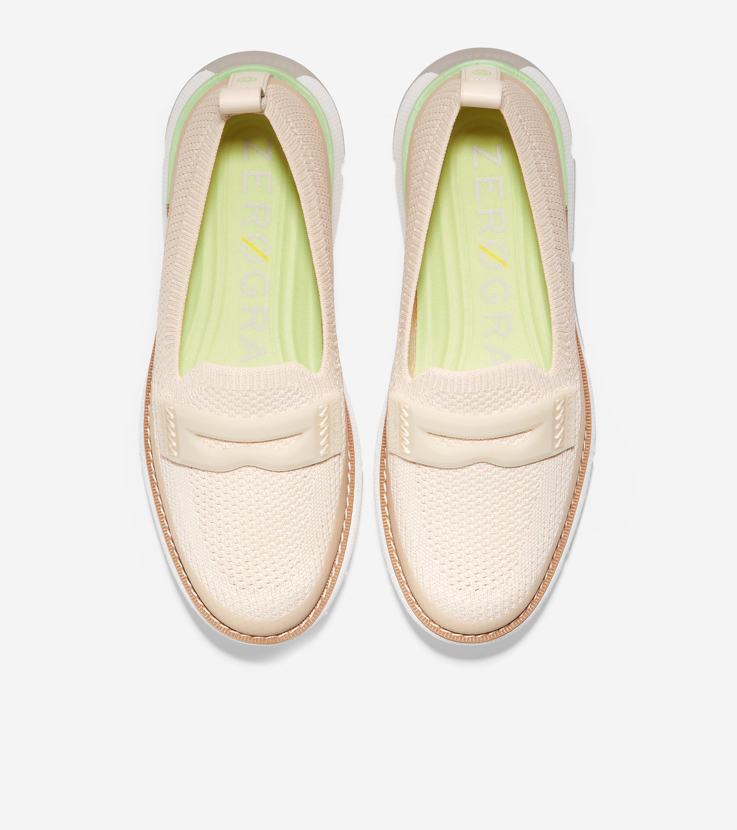 w21818-4.ZERØGRAND Loafer-Whitecap Grey Stitchlite™