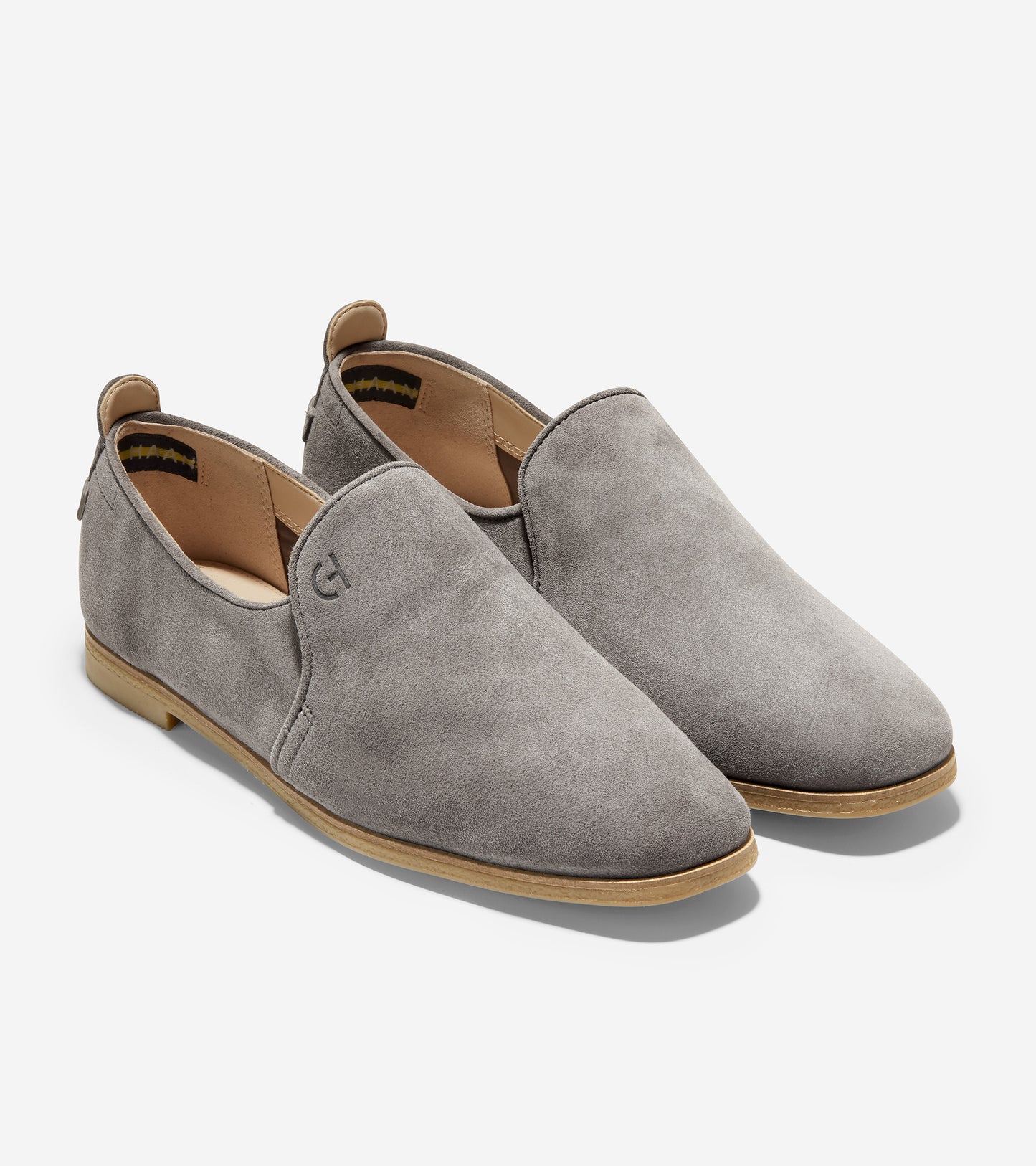 w22483-Tacoma Flat-Charcoal Grey Suede