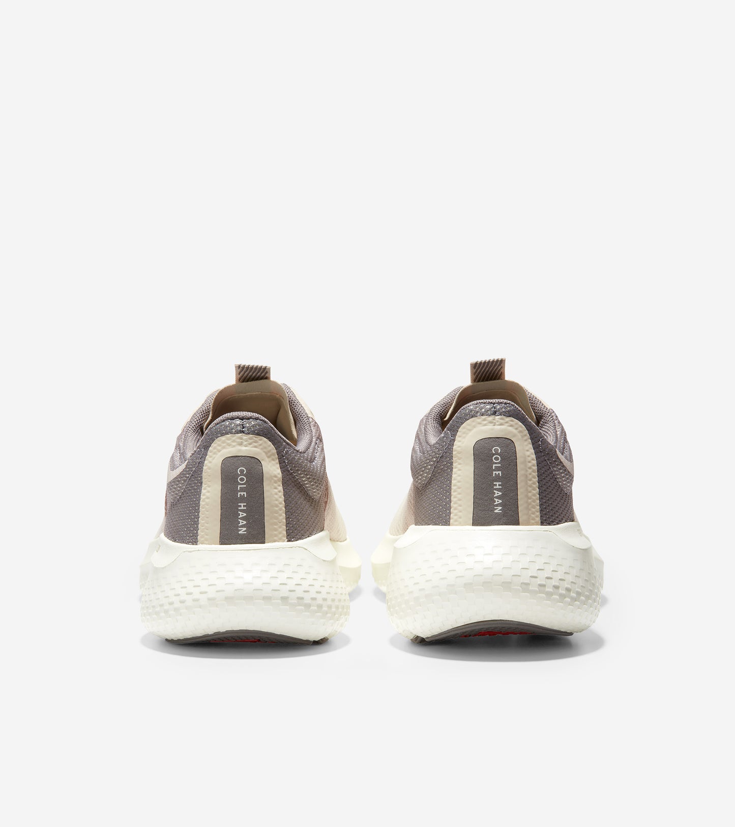 ColeHaan-ZERØGRAND Outpace 2 Running Shoe-w22550-Charcoal Grey-Ivory-Rose