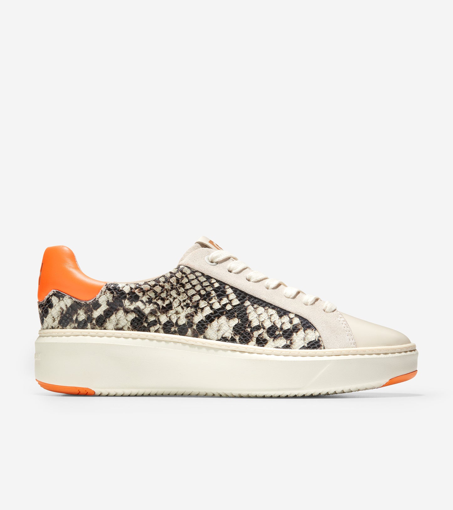 w22713-Women's GrandPrø Topspin Sneaker-Python Print-Whitecap Grey