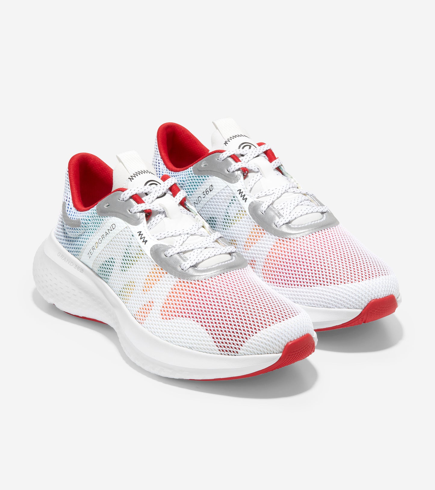 ColeHaan-ZERØGRAND Outpace 2 Running Shoe-w23357-Rainbow-Optic White