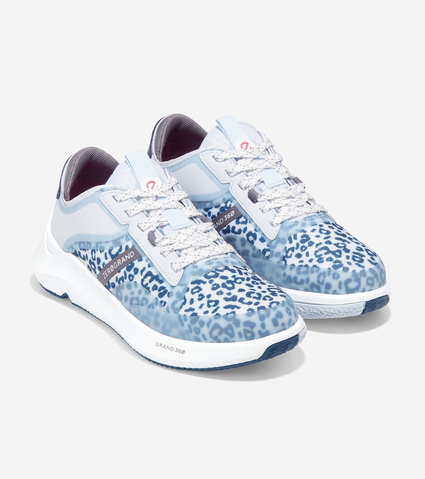 w23552-ZERØGRAND Winner Tennis Sneaker-Halogen Blue-Leopard Print