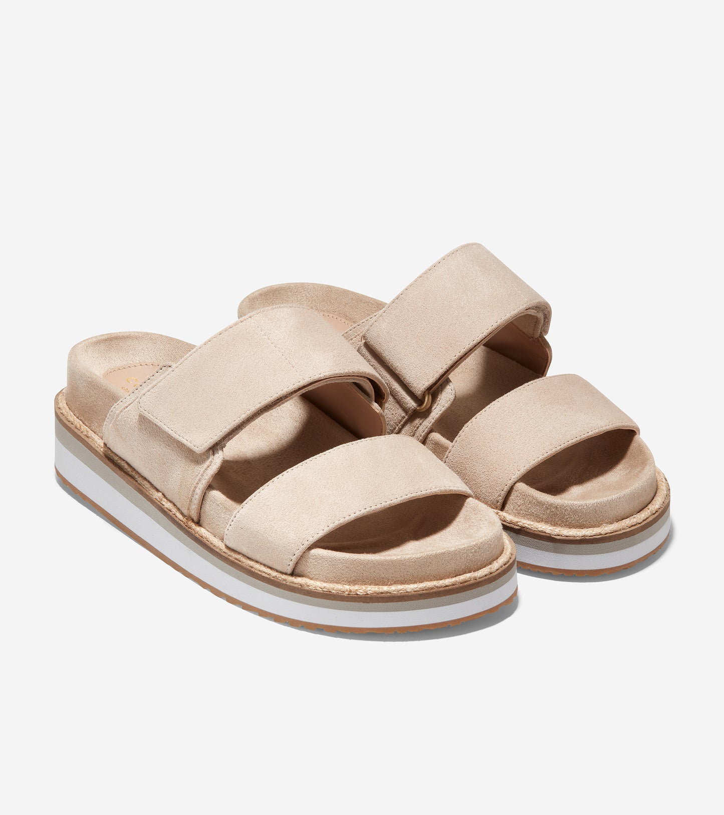 w25215-Cloudfeel Slide Sandal-Sesame Suede