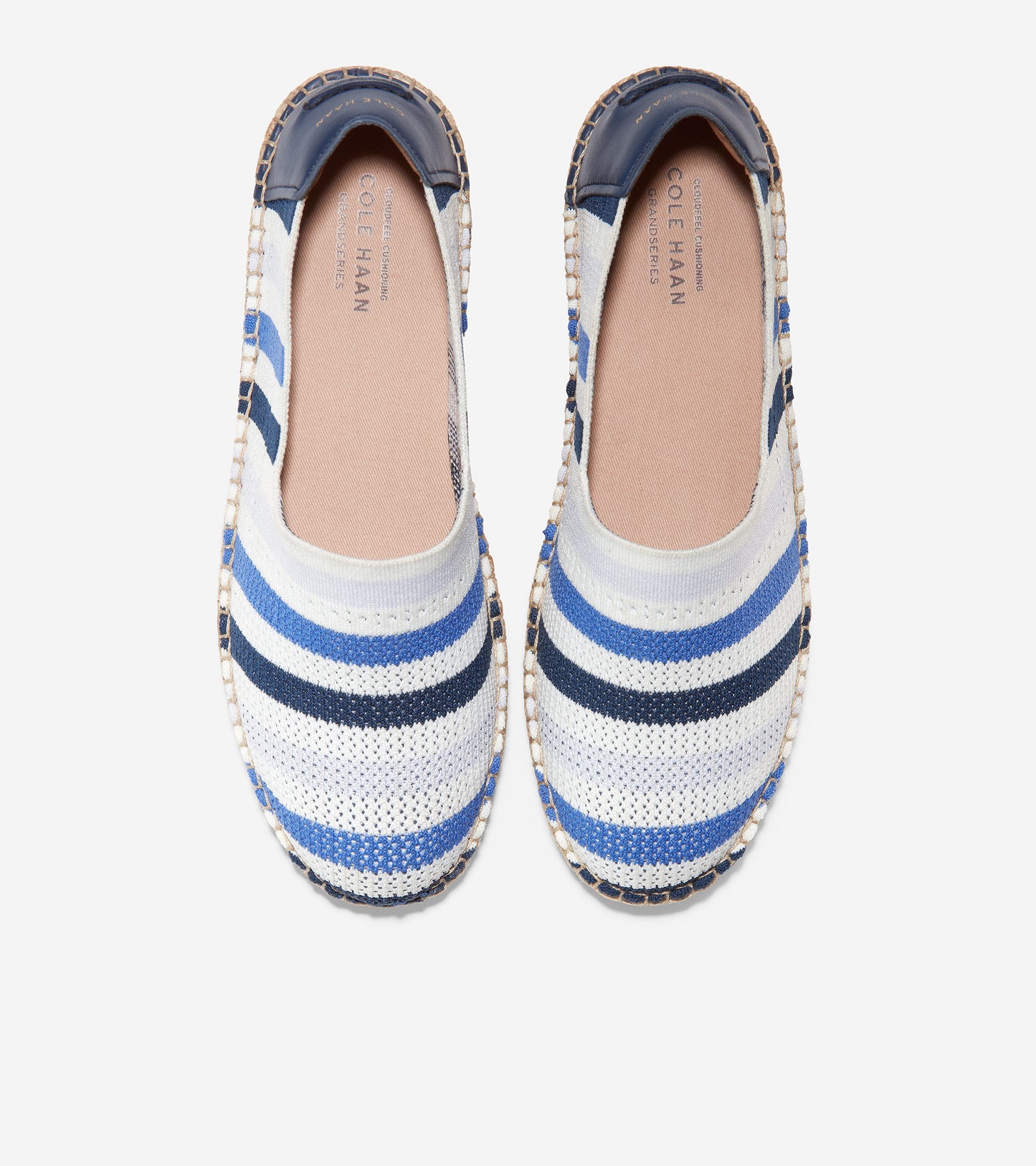 w25438-Cloudfeel Espadrille-Ocean-Blanc de Blanc-Cobalt Stitchlite™