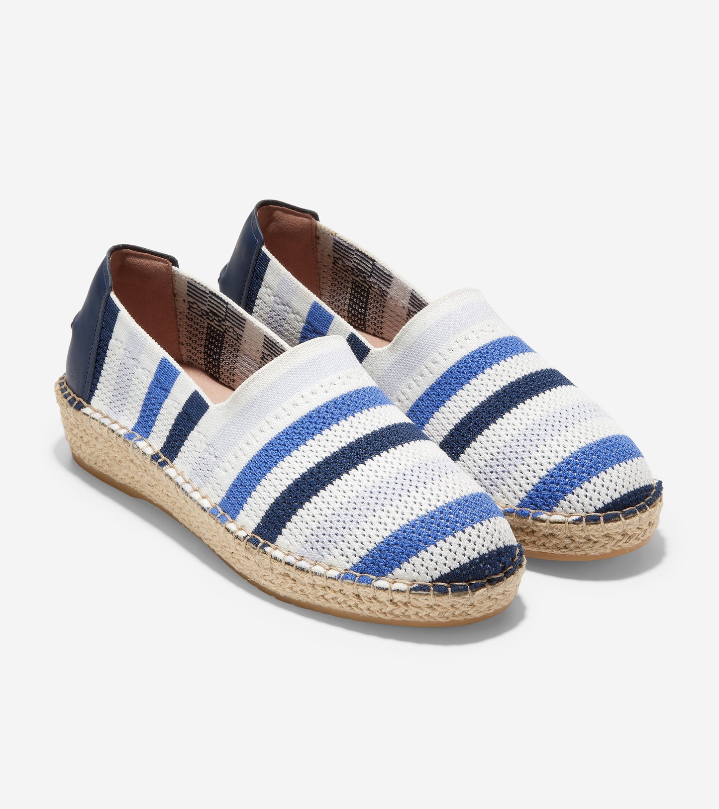 w25438-Cloudfeel Espadrille-Ocean-Blanc de Blanc-Cobalt Stitchlite™