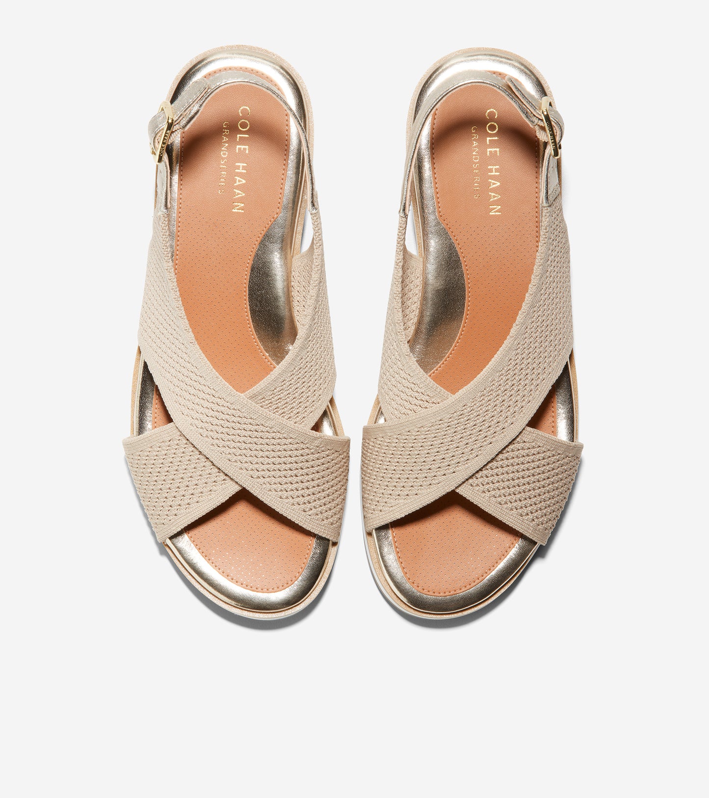Mikaela Sandal-w25450-Sesame Stitchlite™-Gold