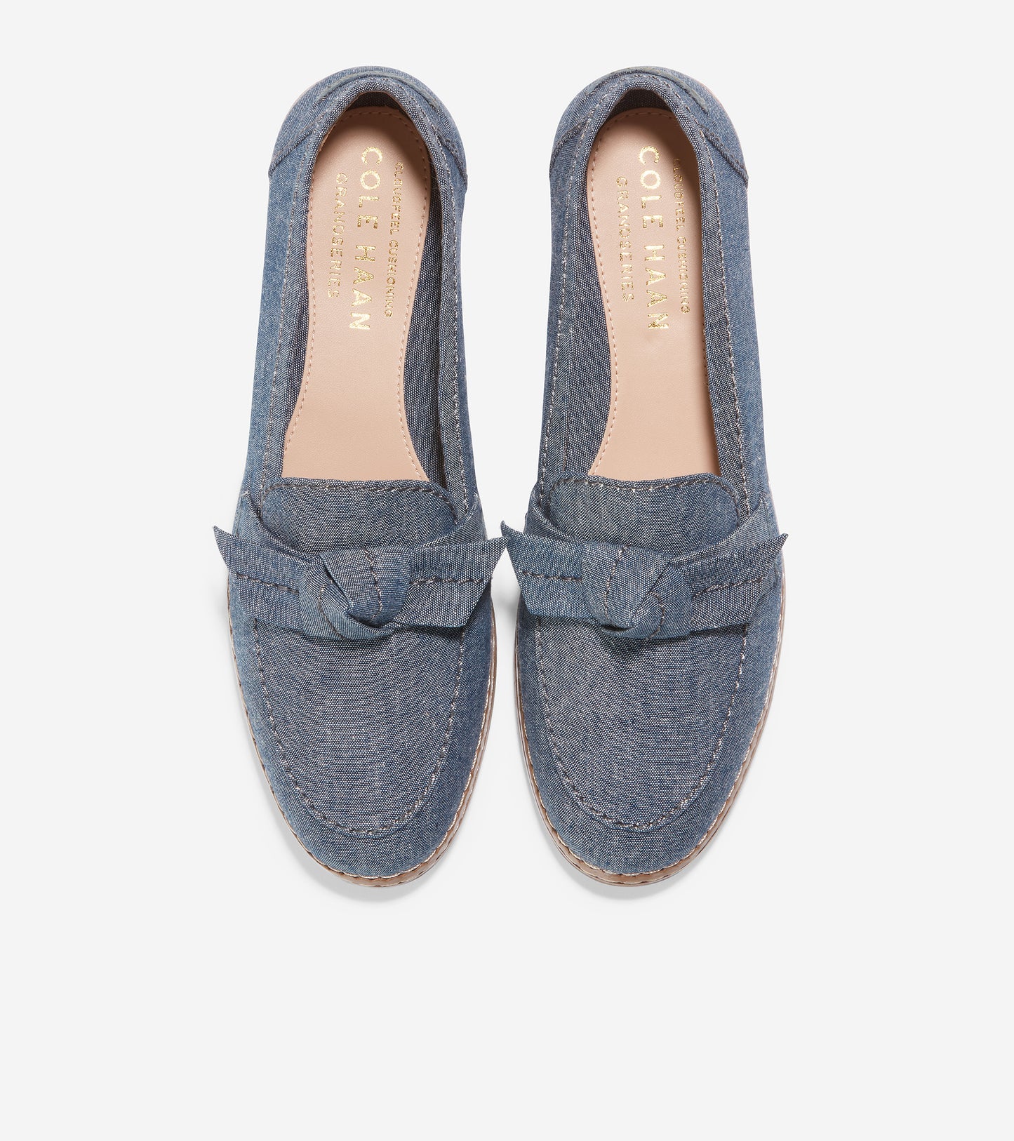 w25761-Cloudfeel All-Day Bow Loafer-Dark Chambray