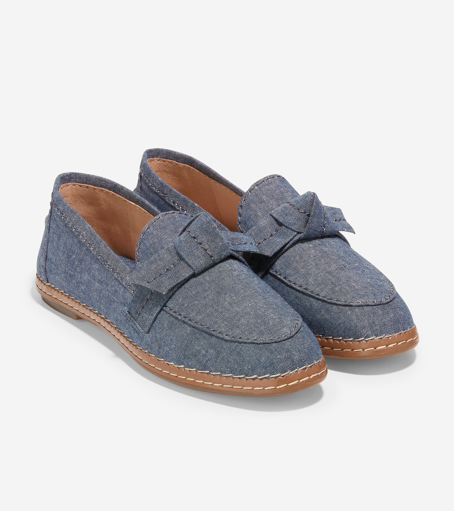 w25761-Cloudfeel All-Day Bow Loafer-Dark Chambray