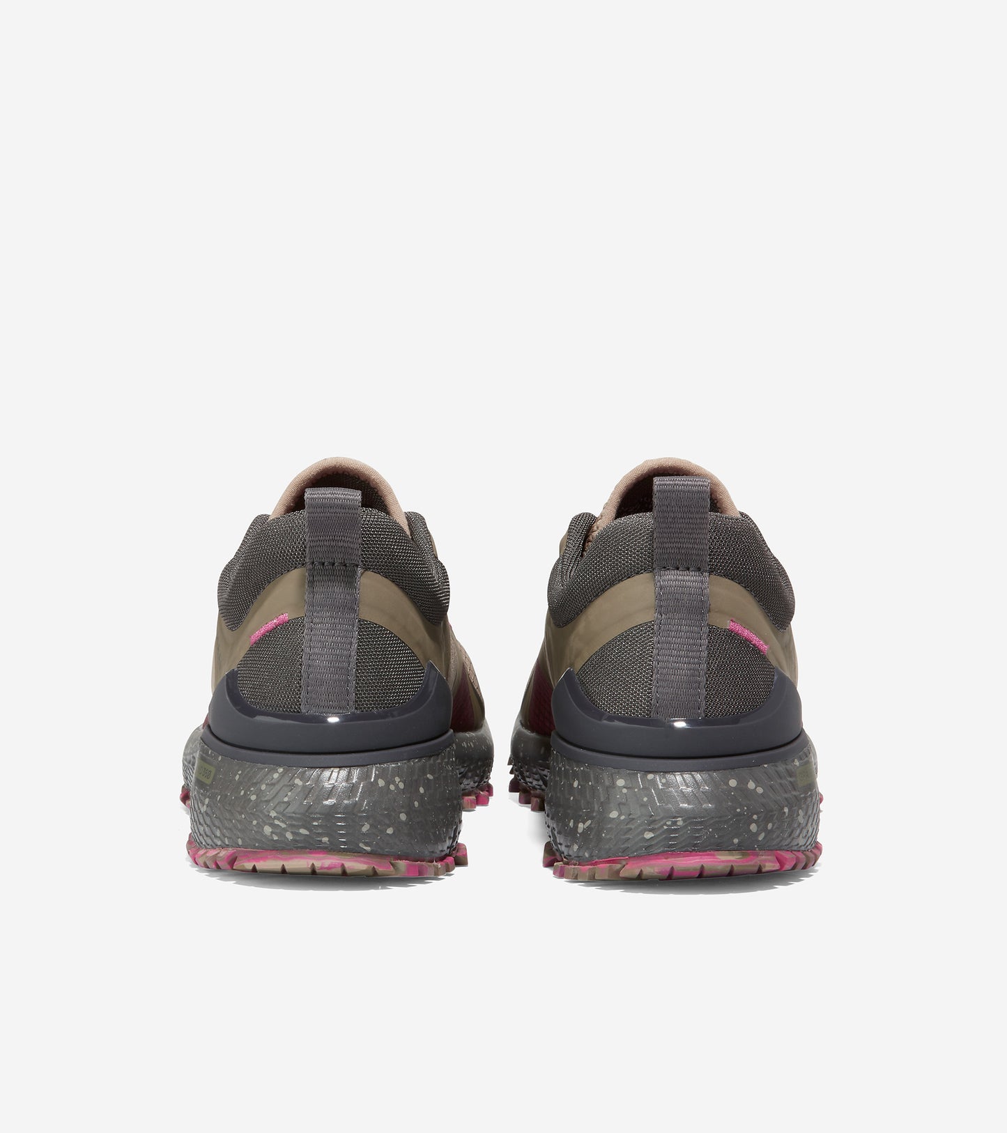 W26102-ZERØGRAND Overtake All-Terrain Running Shoe II-Dune-Pink Peacock