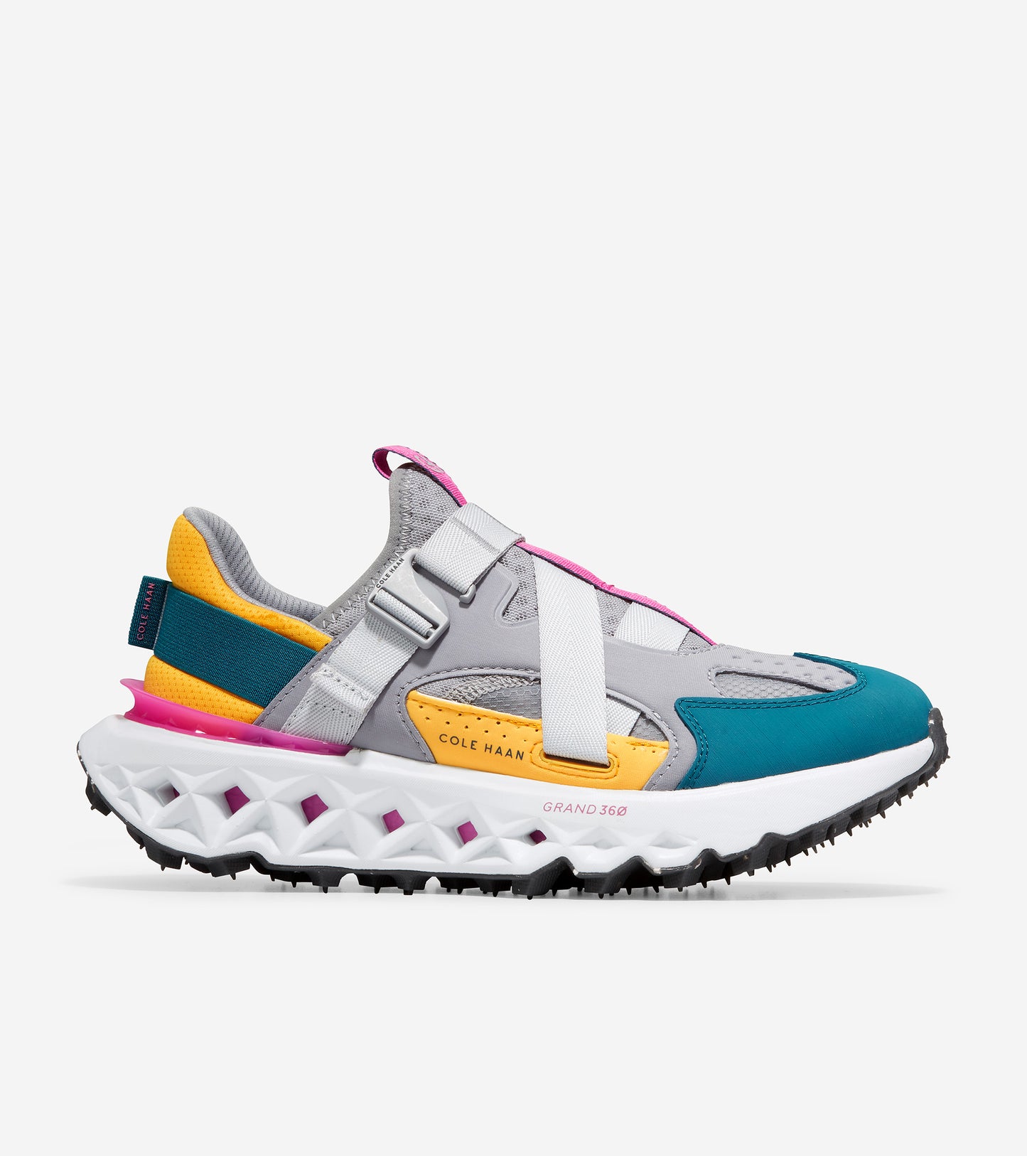 W26791-Women's 5.ZERØGRAND Monk Strap Running Shoe-Sleet-Moroccan Blue-Rose Violet-White