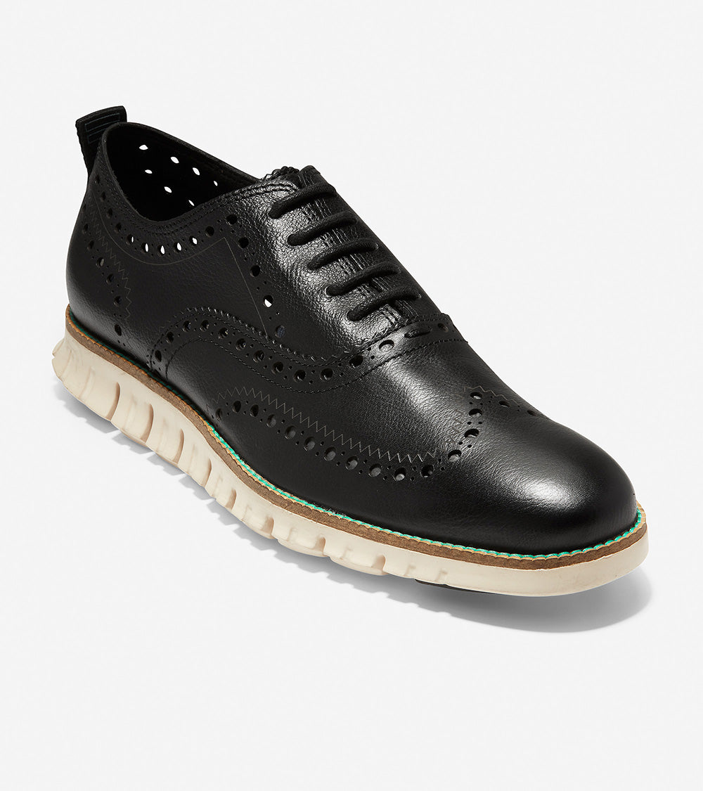 ColeHaan-Zerøgrand Oxford Open-c27490-Black