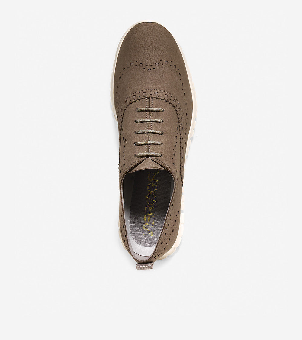 ColeHaan-Zerøgrand Wingtip Oxford -w08350-Gray