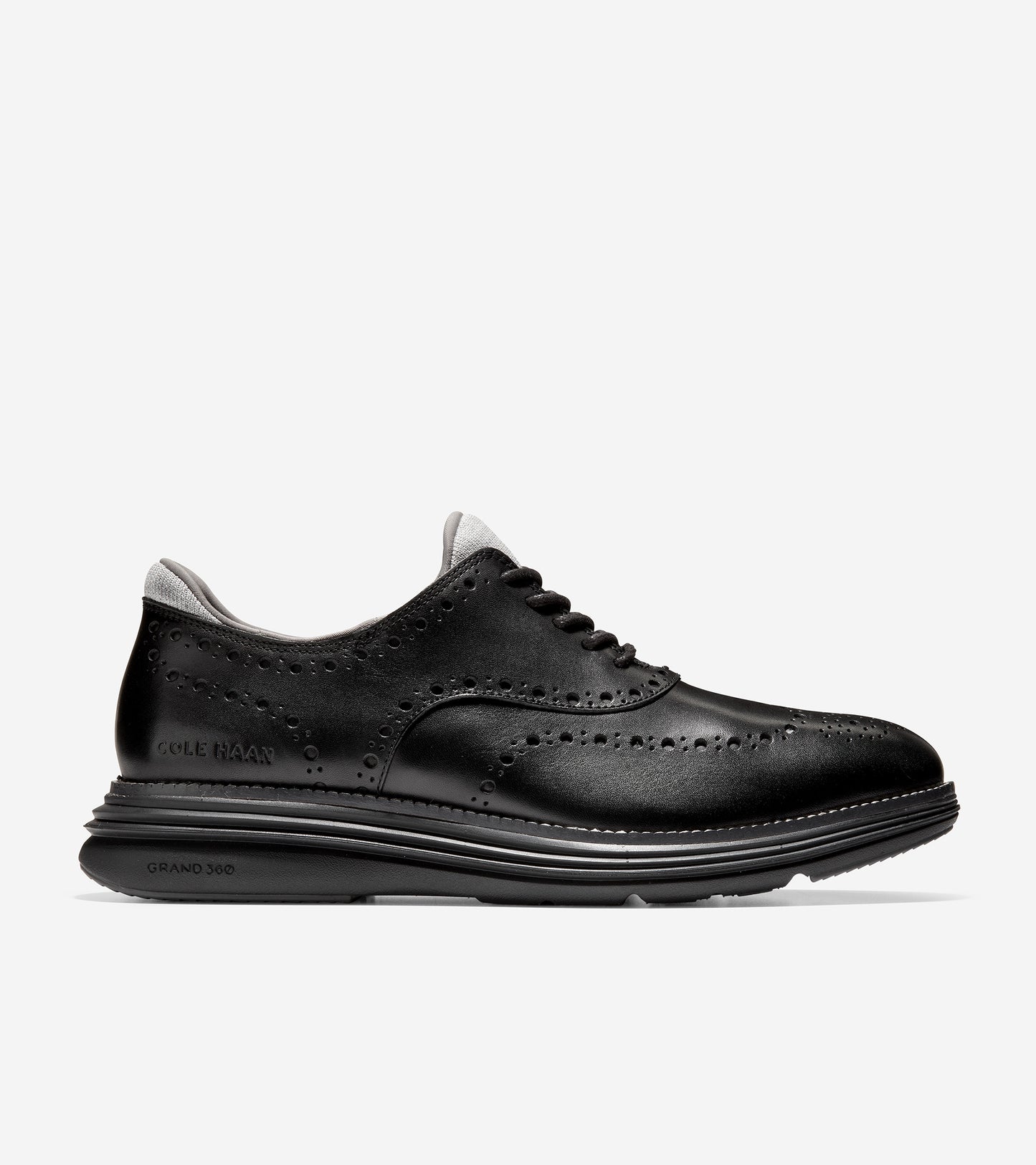 ColeHaan-Øriginalgrand Ultra Wingtip Oxford -c32059-Black Leather