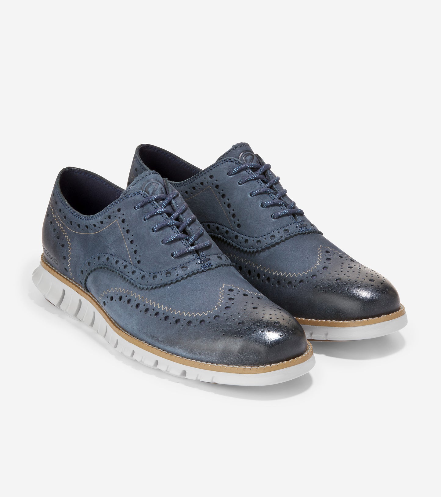 ColeHaan-ZERØGRAND Wingtip Oxford-c33675-Ombre Blue Nubuck