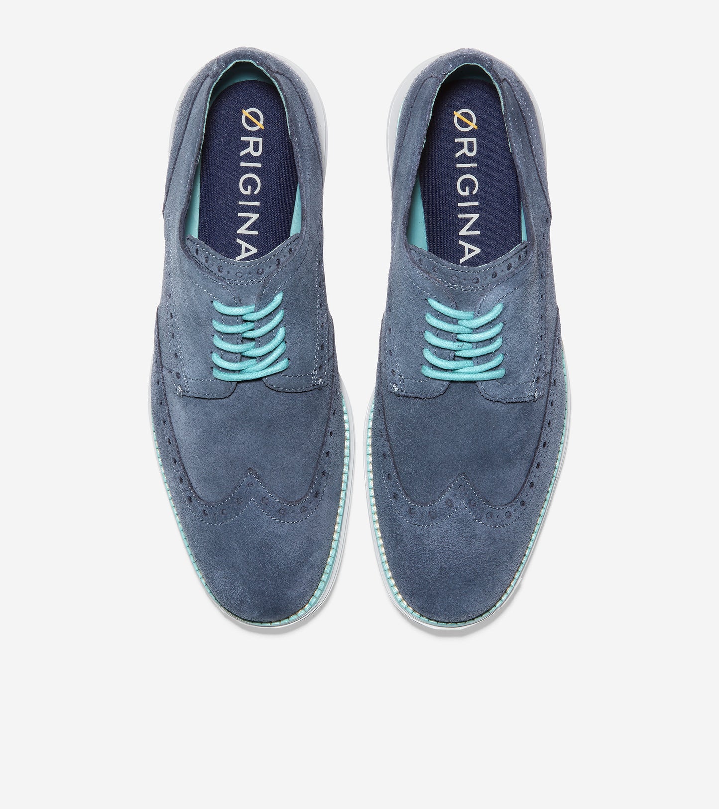 ColeHaan-ØriginalGrand Wingtip Oxford,-c33686-Ombre Blue Suede-Cool Gray
