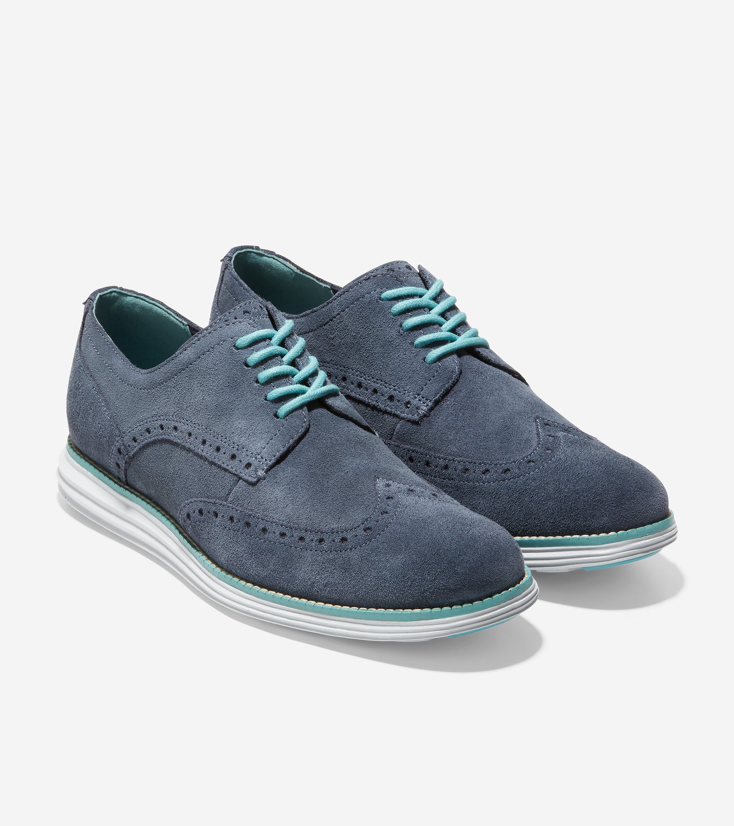 ColeHaan-ØriginalGrand Wingtip Oxford,-c33686-Ombre Blue Suede-Cool Gray