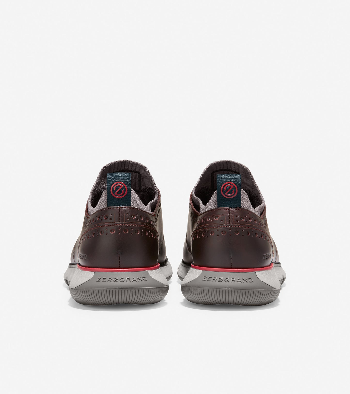 4.ZERØGRAND Wingtip Oxford-C34032-Pinot-Ivory-Charcoal
