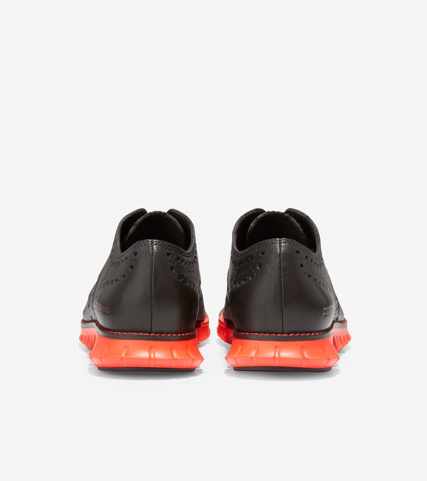 ZERØGRAND Wingtip Oxford-C34041-Wren Brown-Blood Orange