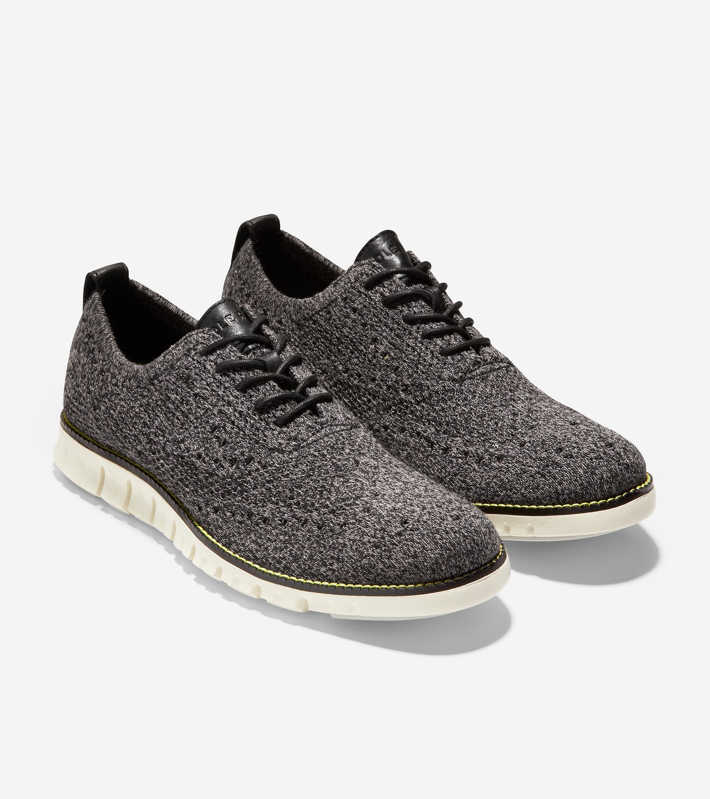 ColeHaan-ZERØGRAND Wingtip Oxford-c34360-Black Stitchlite™-Safety Yellow