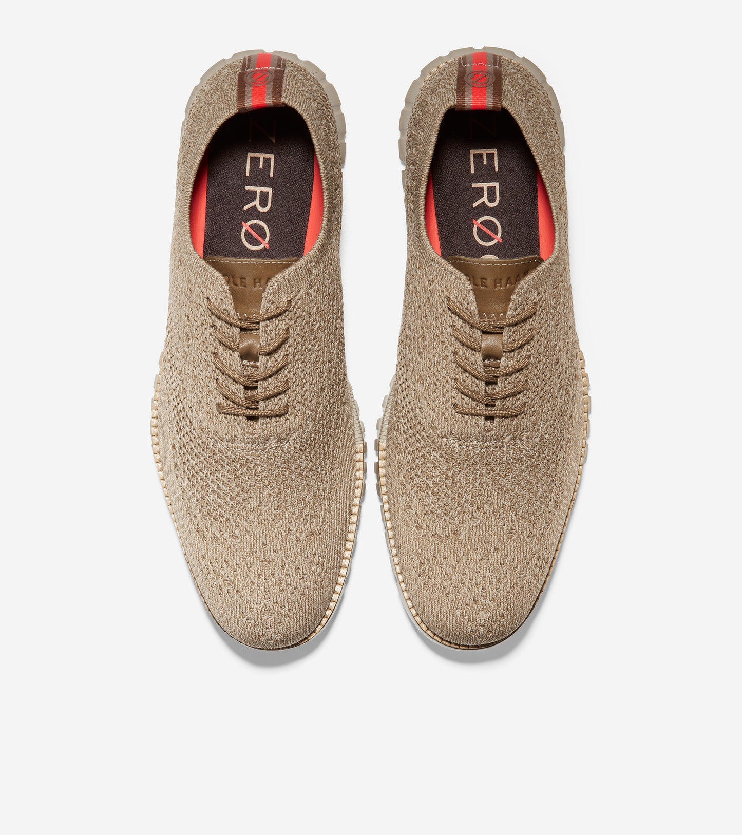 ZERØGRAND Wingtip Oxford-c35075-Mortar Twisted Stitchlite™