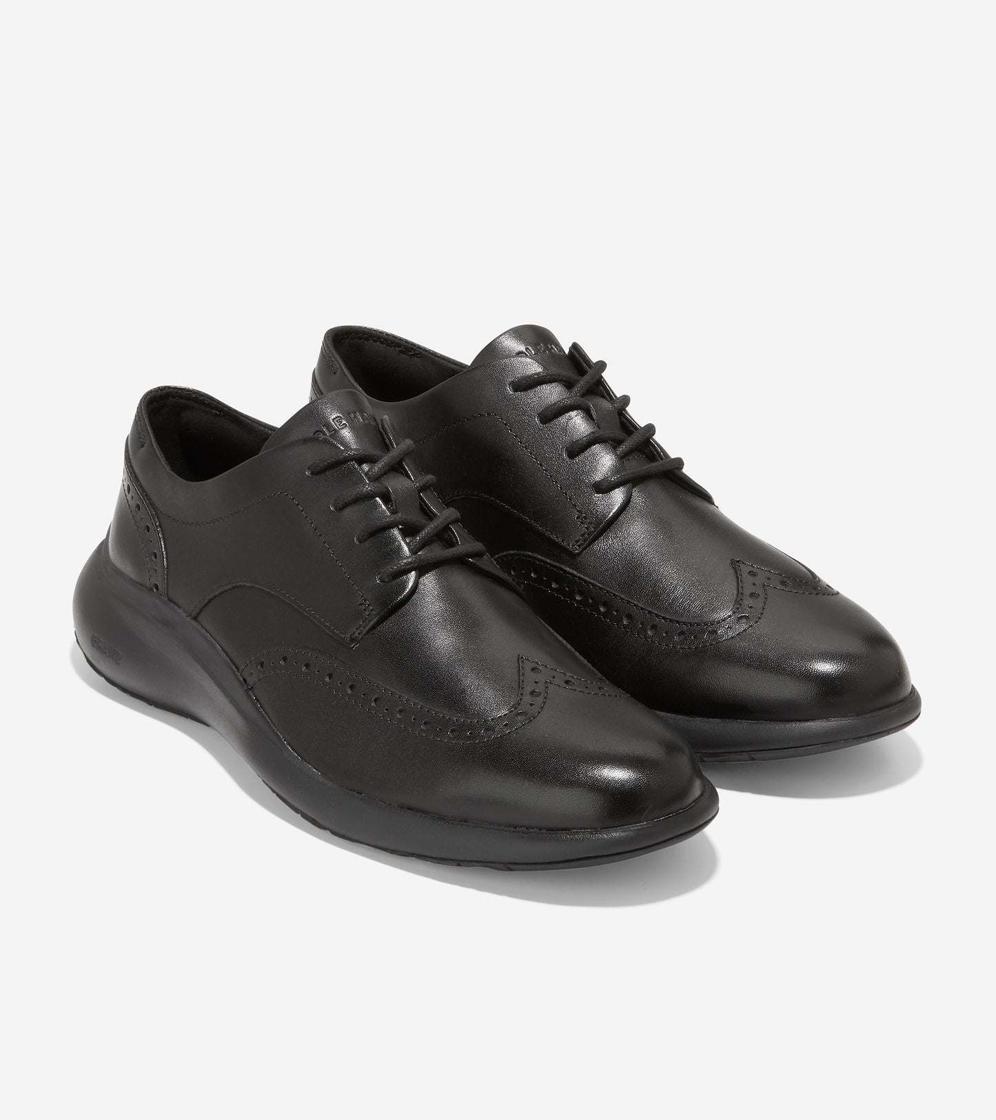 Grand Troy Wingtip Oxford-c35813-Black-Black