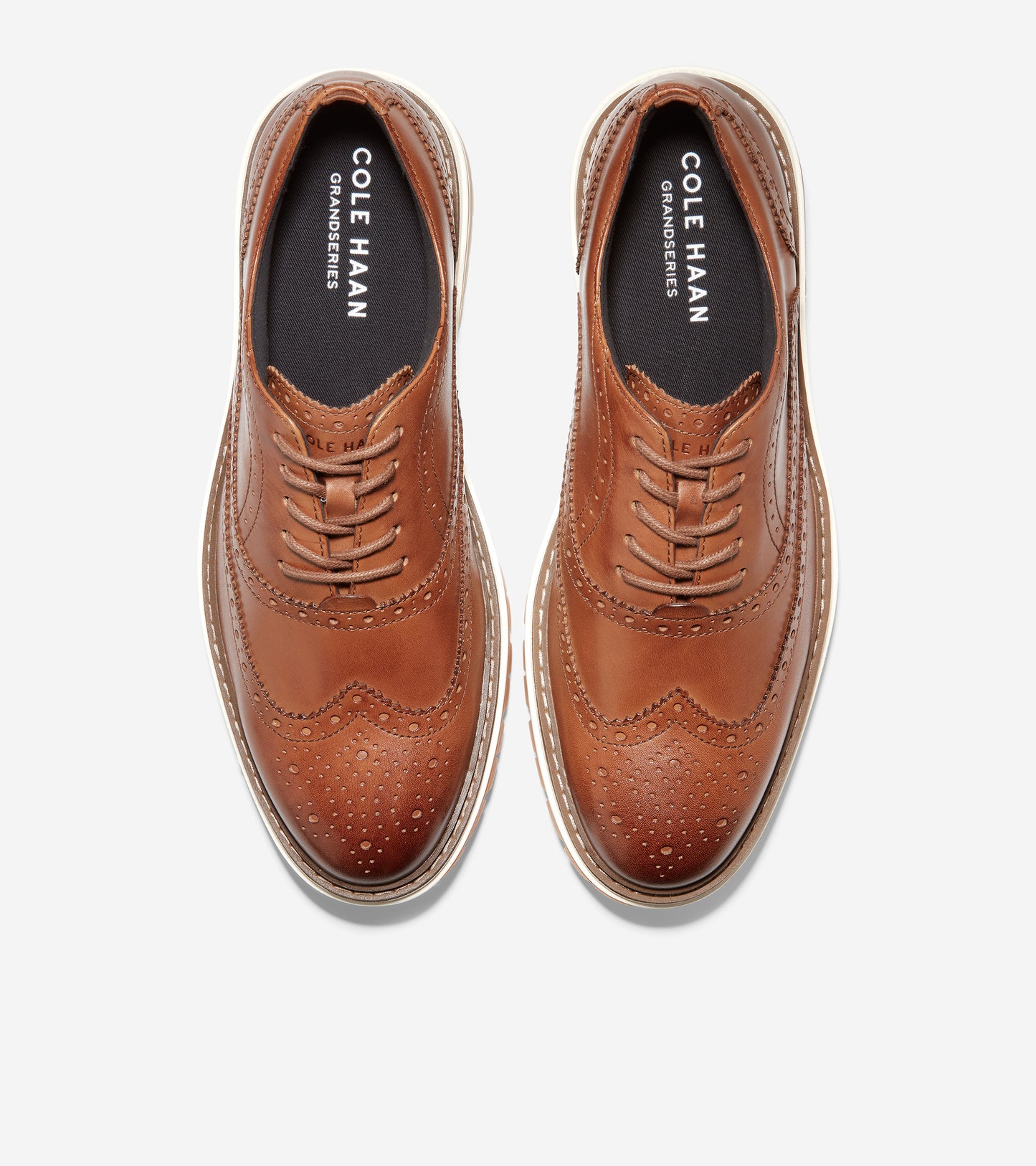 C35883-Tahoe Featherfeel Wingtip Oxford-British Tan Leather