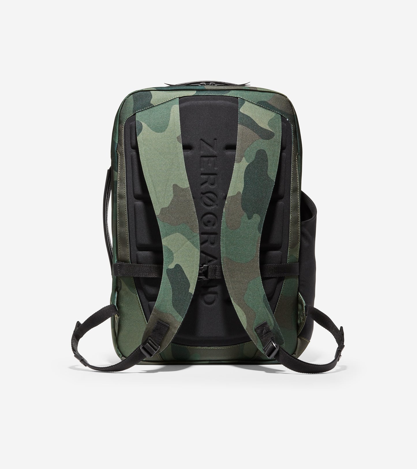 ColeHaan-ZERØGRAND Slim Convertible Backpack-f11677-Black Olive Camo