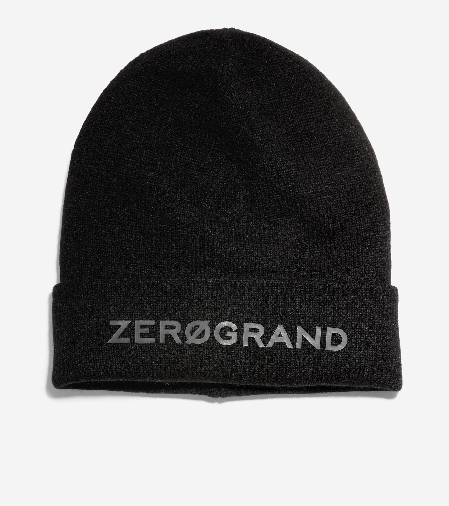 ColeHaan-ZERØGRAND Logo Beanie-f11766-Black