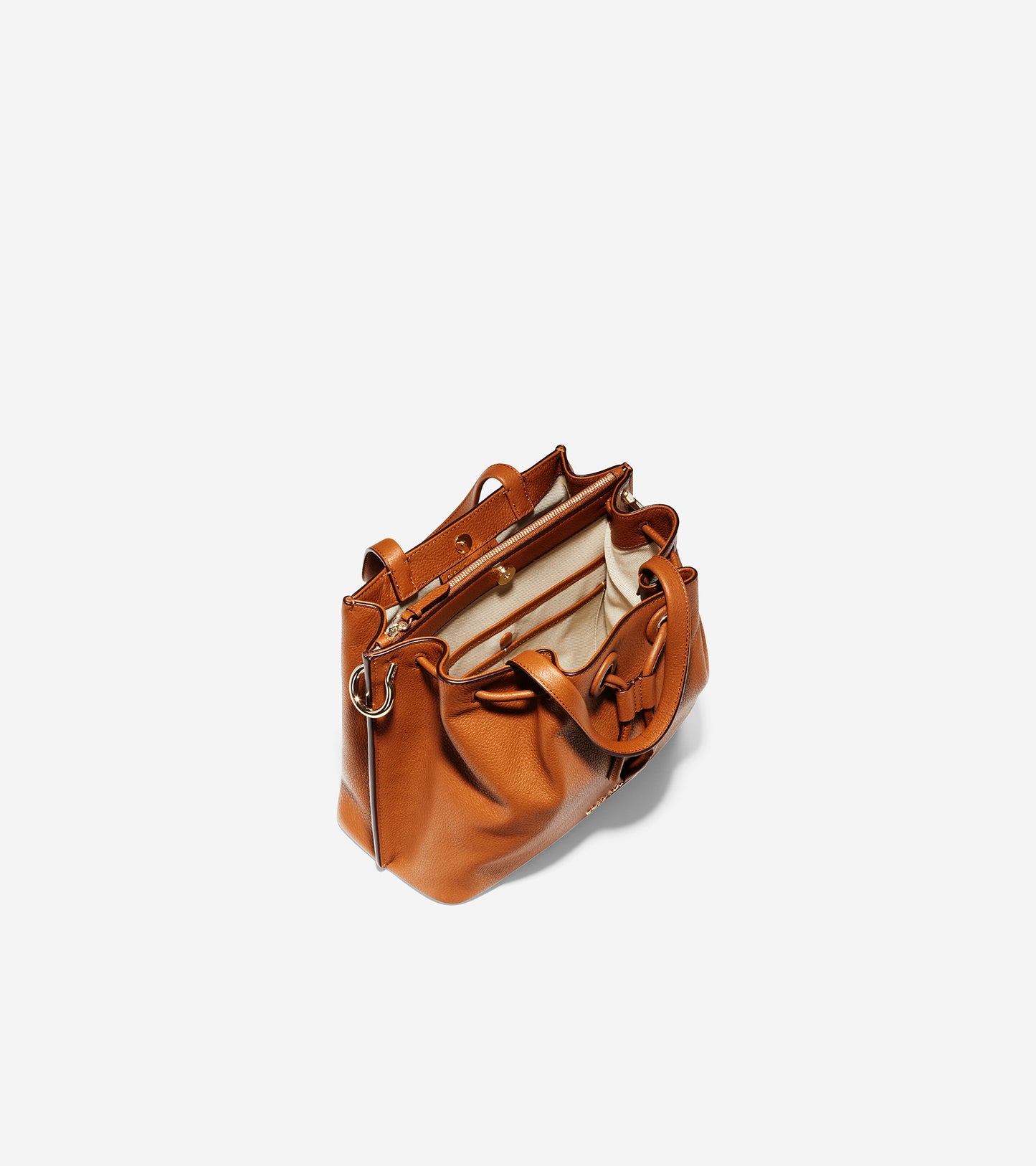 ColeHaan-Small Bucket Bag -u04441-British Tan