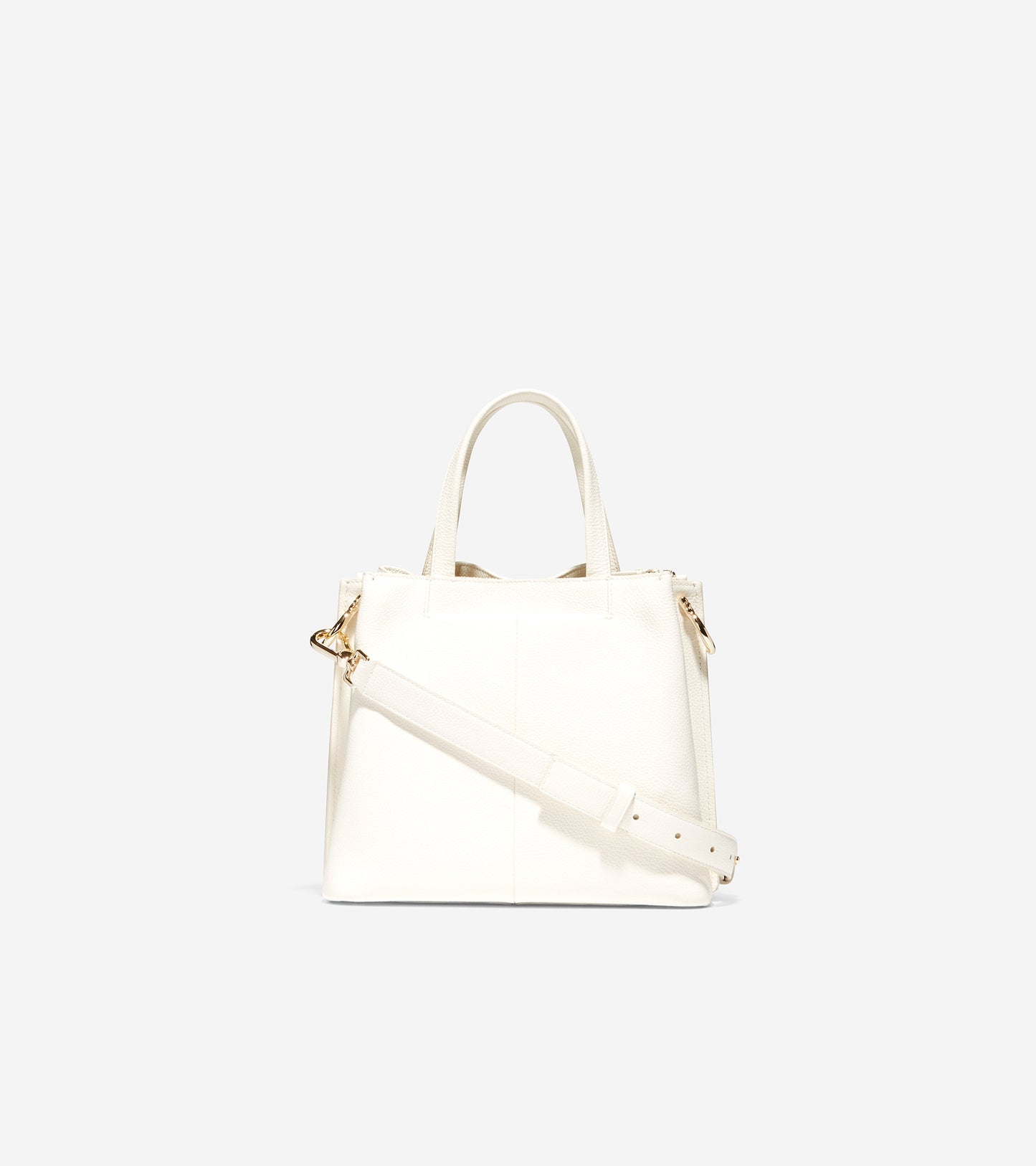ColeHaan-Small Bucket Bag -u04442-Ivory