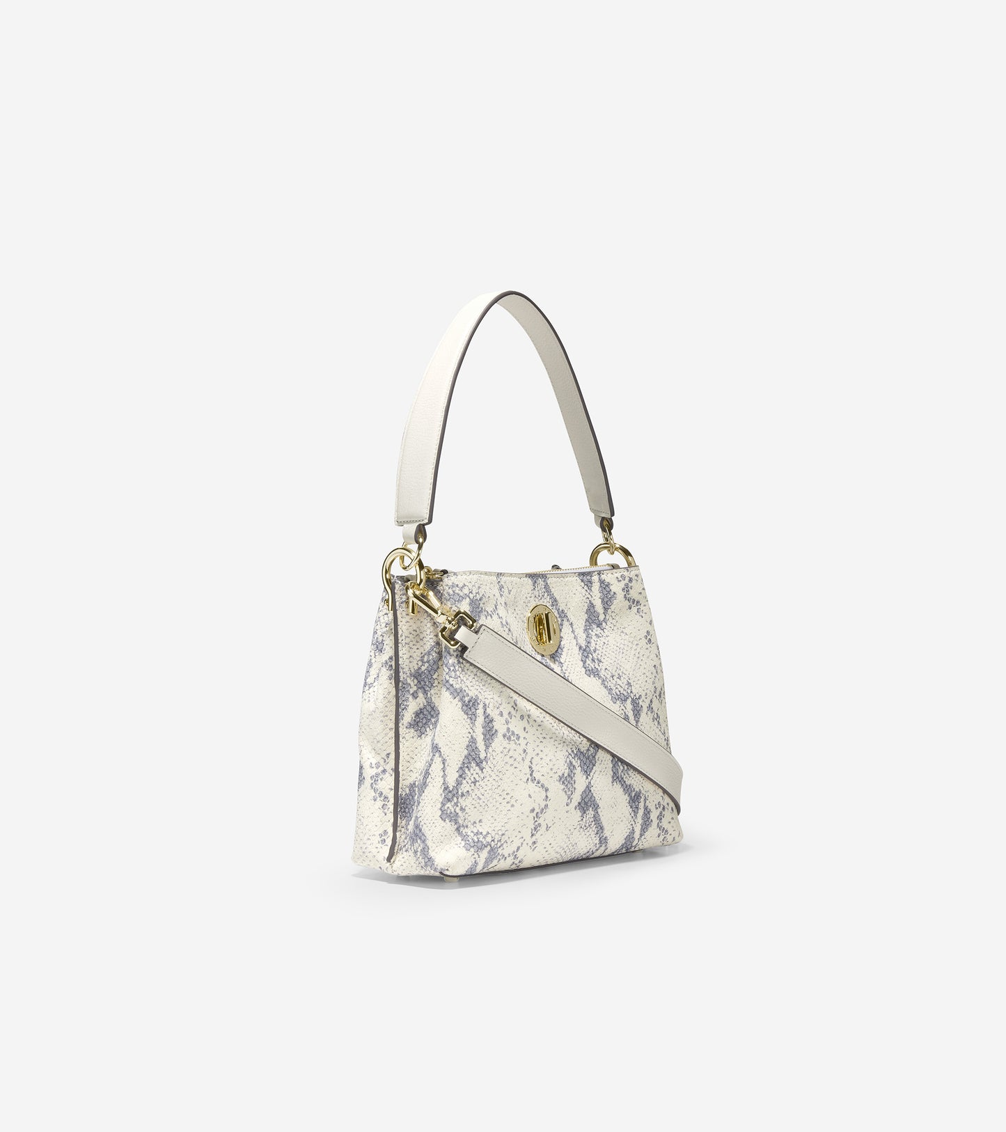ColeHaan-Small Turnlock Bucket Bag-u05206-Ivory Roccia